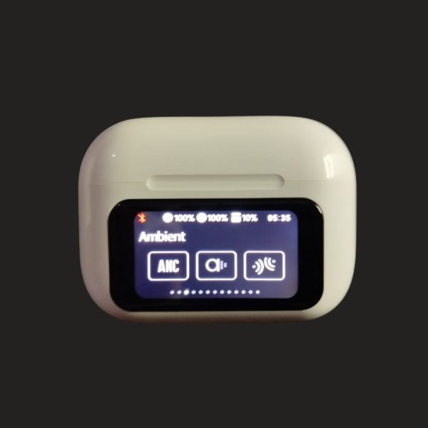 A9 Pro Digital Display Case Airpods | touch Screen Wireless Earbuds